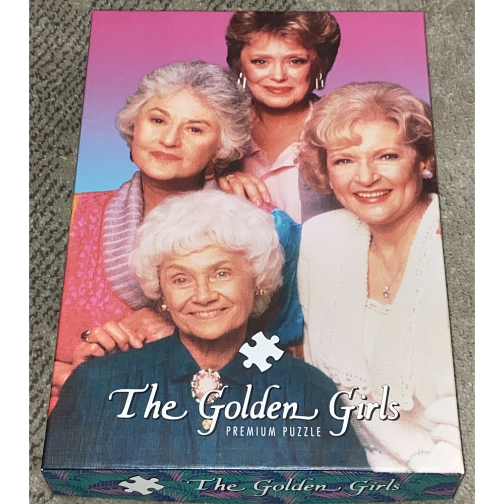 Golden Girls 1000 Piece Puzzle Rose Blanch Dorothy Sophia Betty White New Open